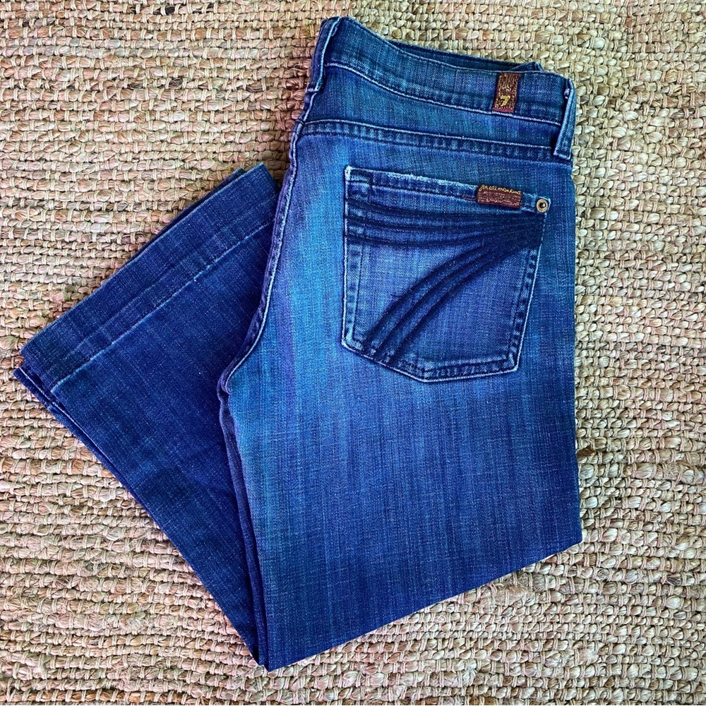 7 For All Mankind Crop Dojo - Size 28